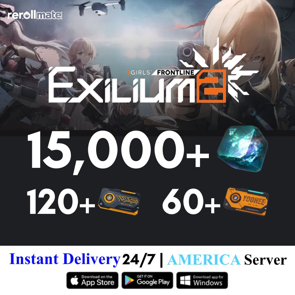 Girls' Frontline 2 reroll account ( Darkwinter America Server )