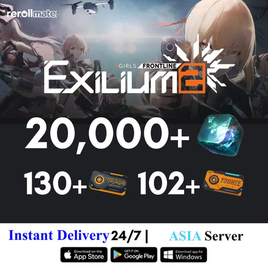 Girls' Frontline 2 reroll account ( HaoPlay Asia Server )