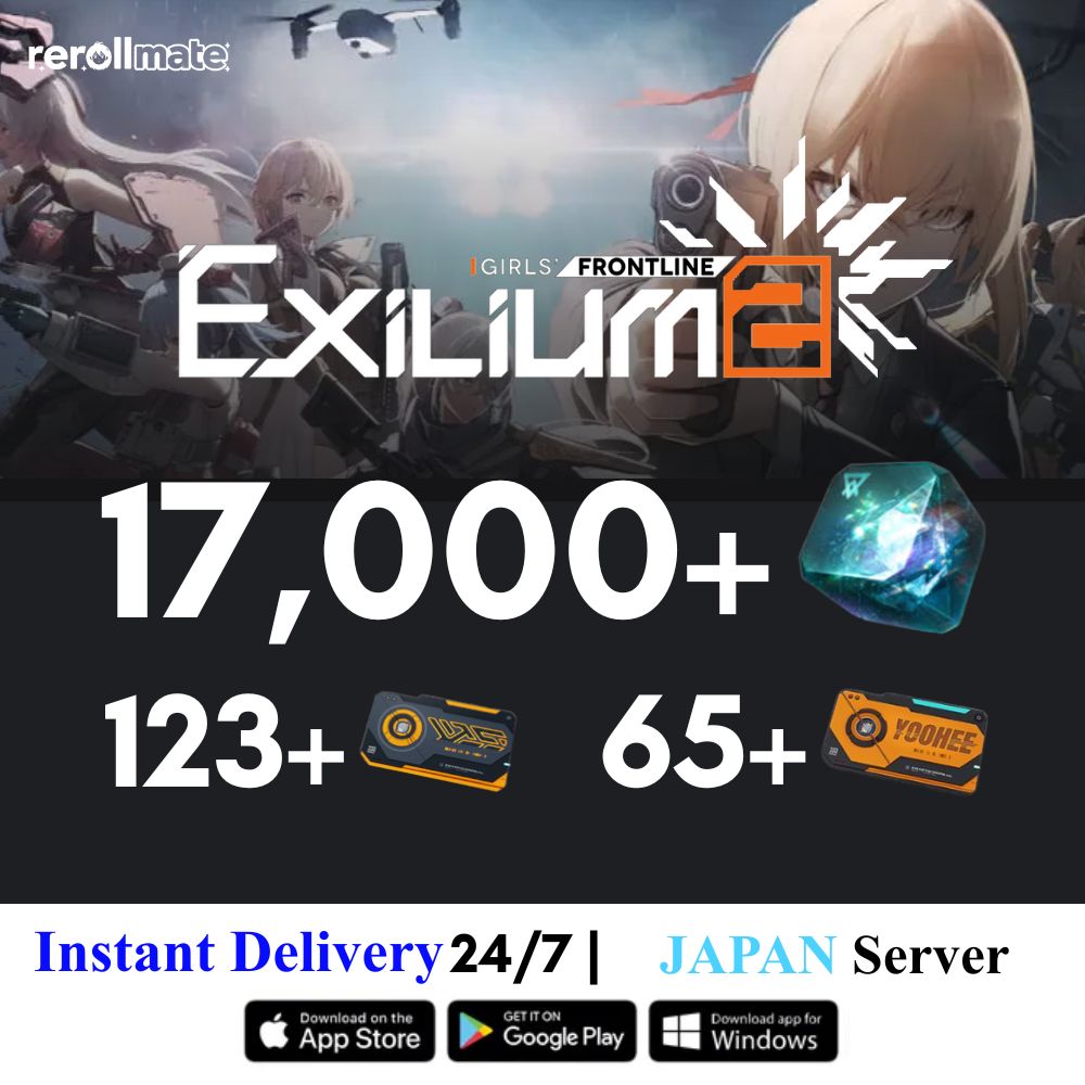 Girls' Frontline 2 reroll account ( HaoPlay Japan Server )