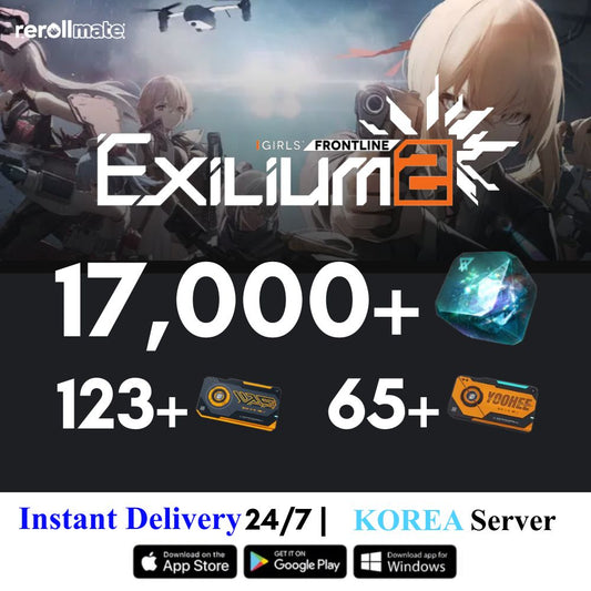 Girls' Frontline 2 reroll account ( HaoPlay Korea Server )